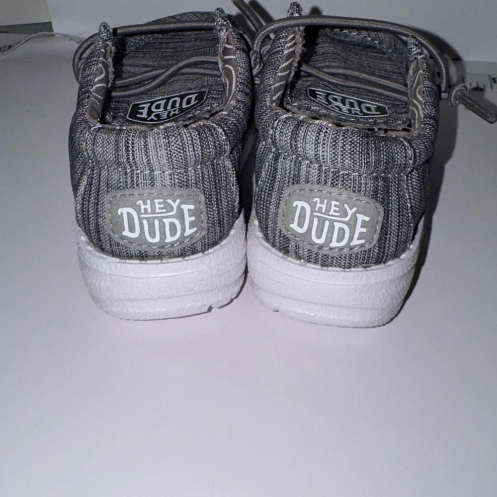 Hey Dude Kids Charcoal Moccasins